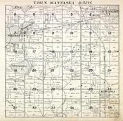 Manyaska Township, Sherburn, Welcome, Temperance Lake, Fox Lake, Martin County 1921c